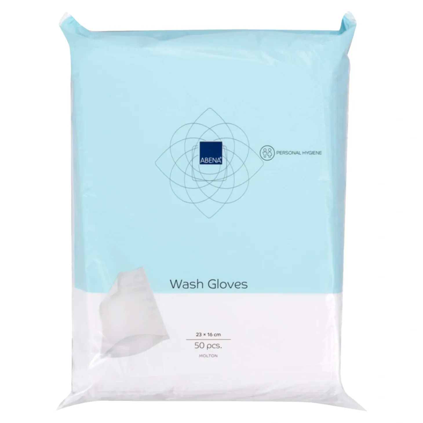 ABENA Einmalwaschhandschuhe Molton Ultra Sonic