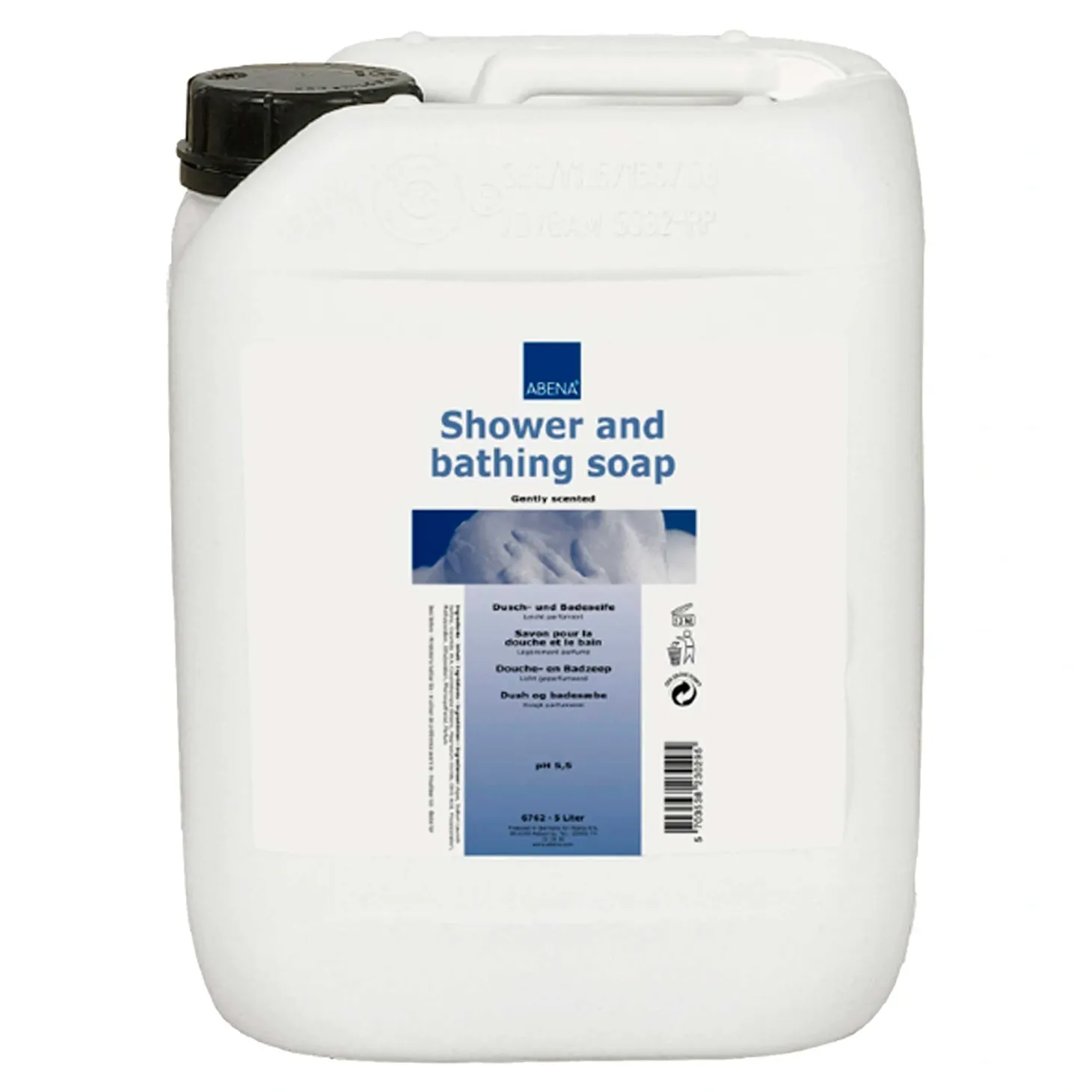 ABENA mildes Duschgel Hair and Body 2 x 5 Liter Kanister