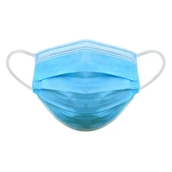 ABENA Mundschutz Vliesmaske 3-lagig, Typ IIR, blau, 50 Stück