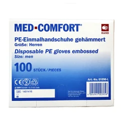 AMPri MED COMFORT PE Einmalhandschuhe transparent