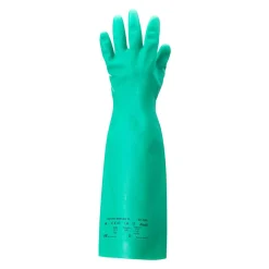 Ansell AlphaTec 37-185 Chemikalienschutzhandschuhe grün, VE 12 Paar