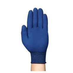 Ansell HyFlex 11-819 ESD Mehrzweckhandschuhe mit Nitril-Beschichtung blau, VE 144 Paar