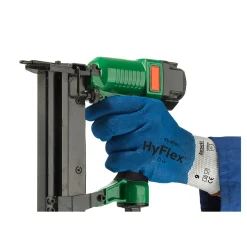 Ansell HyFlex 11-919 Mechanikschutzhandschuhe mit Nitril-Beschichtung weiß/blau, VE 12 Paar