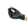 Ansell HyFlex 11-816 Mehrzweckhandschuhe mit Nitril-Beschichtung blau/schwarz, VE 12 Paar