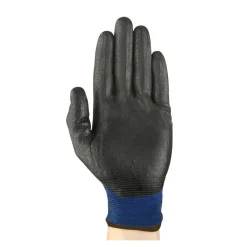Ansell HyFlex 11-816 Mehrzweckhandschuhe mit Nitril-Beschichtung blau/schwarz, VE 12 Paar