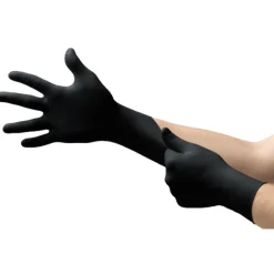 Ansell Microflex 93-852 Nitrilhandschuhe schwarz puderfrei, VE 1000 Stück