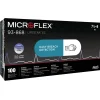Ansell Microflex 93-868 Nitrilhandschuhe weiß/blau puderfrei, VE 1000 Stück