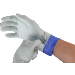 Ansell Microflex 93-868 Nitrilhandschuhe weiß/blau puderfrei, VE 1000 Stück