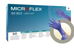Ansell Microflex 93-853 Nitrilhandschuhe lila puderfrei