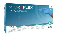 Ansell Microflex 92-134 Nitrilhandschuhe blau puderfrei, VE 1000 Stück