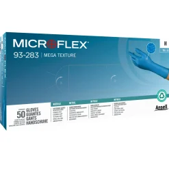 Ansell Microflex 93-283 Nitrilhandschuhe blau puderfrei