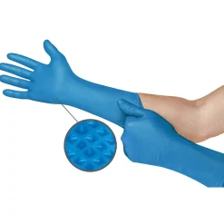Ansell Microflex 93-283 Nitrilhandschuhe blau puderfrei