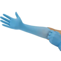 Ansell TouchNTuff 93-263 Nitrilhandschuhe hellblau puderfrei, VE 500 Stück