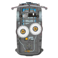 Arcora RO-MAN 760BR/150L Aufsitz-Scheuersaugmaschine mit Akkus und Zubehör