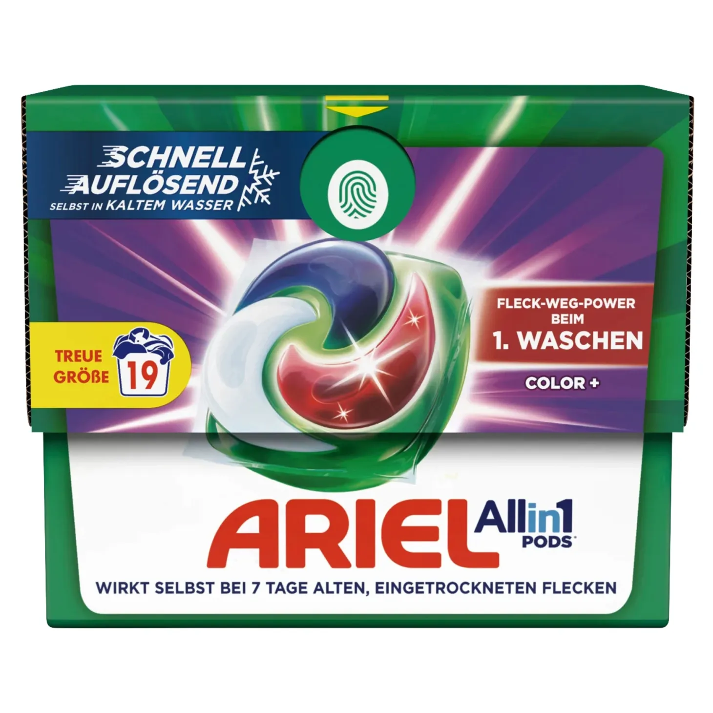 Ariel All-in-1 Pods Colorwaschmittel, 19 Wl