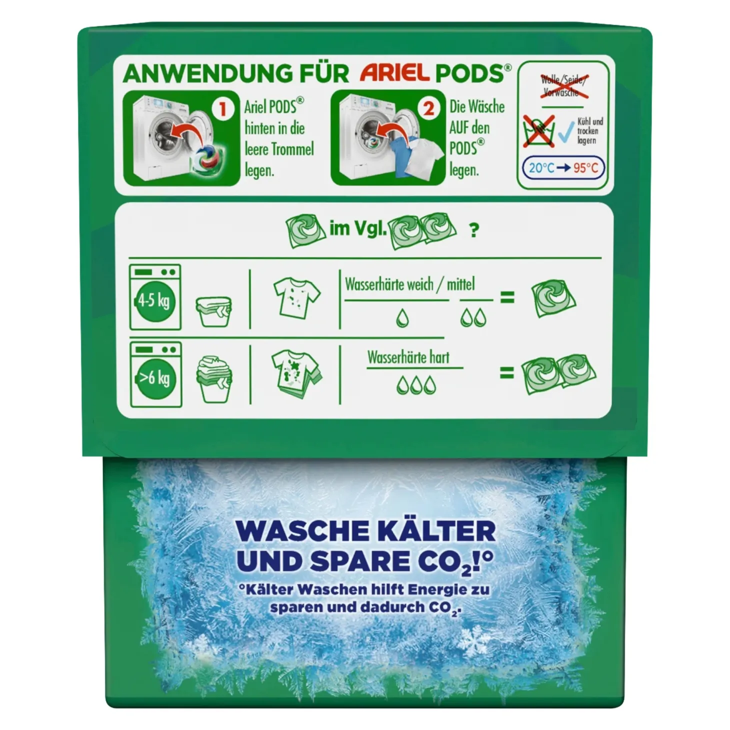 Ariel All-in-1 Pods Universal Vollwaschmittel, 19 Wl