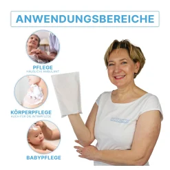 ARNOMED Einmalwaschhandschuhe Molton