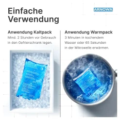 ARNOMED Kalt-/Warmpack, 2 Stück