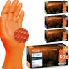 ARNOMED PROGRIP NITRIL DIAMOND ORANGE Nitrilhandschuhe orange puderfrei, VE 50 Stück
