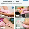 ARNOMED RAINBOW NITRIL BLOSSOM ROSE Nitrilhandschuhe rosa puderfrei, VE 100 Stück