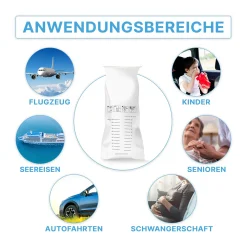ARNOMED Spuckbeutel mit verschließbarem Ring, 1.5 Liter, 25 Stück