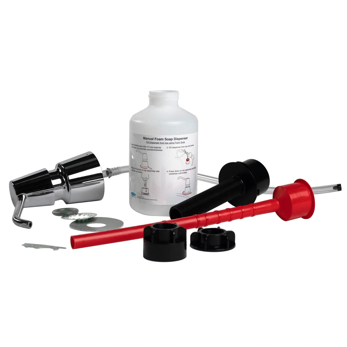 Bobrick B-8231 Schaumseifenspender zur Waschtischmontage 600 ml