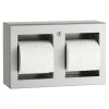 Bobrick B-3588 WC-Papierrollenhalter für 2 Rollen, abschließbar