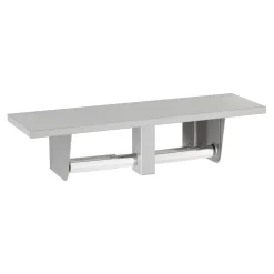 Bobrick B-2840 WC-Papierrollenhalter mit Ablage für 2 Rollen
