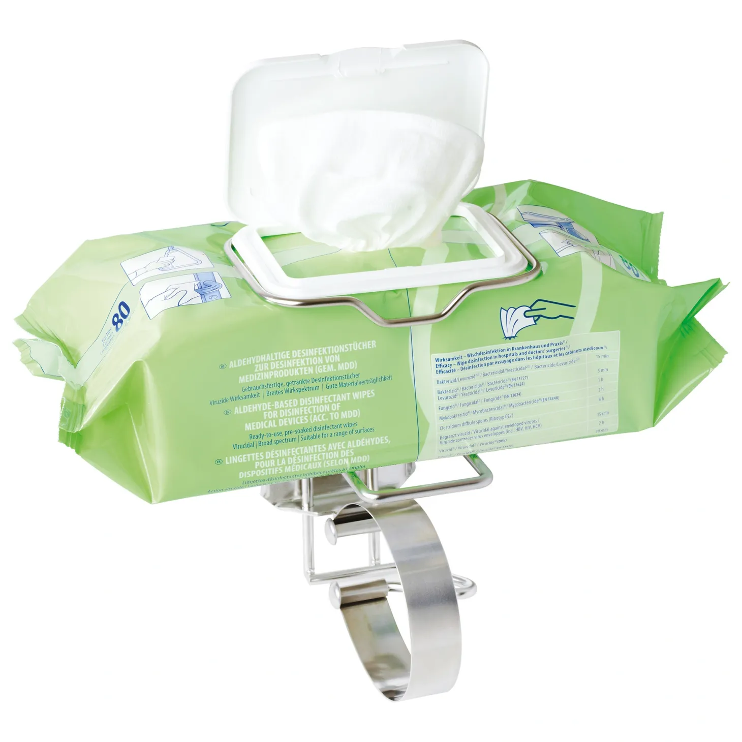 Bode Flow-Pack Wandhalter für Desinfektionstücher