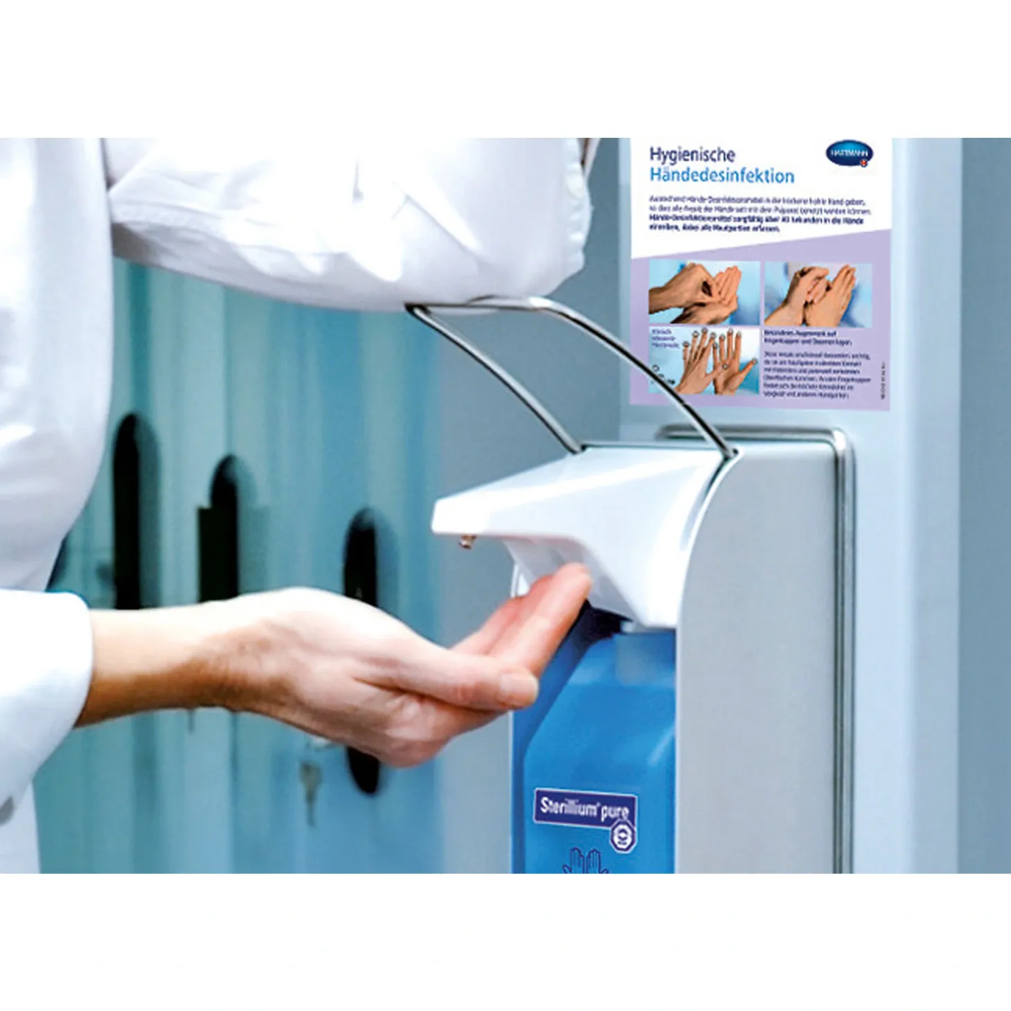 Bode Hygiene-Tower Desinfektionsmittelspender & Säule