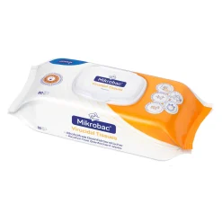 Bode Mikrobac Virucidal Tissues Flow-Pack alkoholfreie Desinfektionstücher