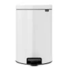 Brabantia newIcon Tretmülleimer 20 Liter mit feuerfestem Metall-Inneneimer