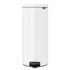 Brabantia newIcon Tretmülleimer 30 Liter mit feuerfestem Metall-Inneneimer