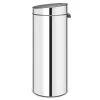 Brabantia Touch New Abfallbehälter 30 Liter Edelstahl