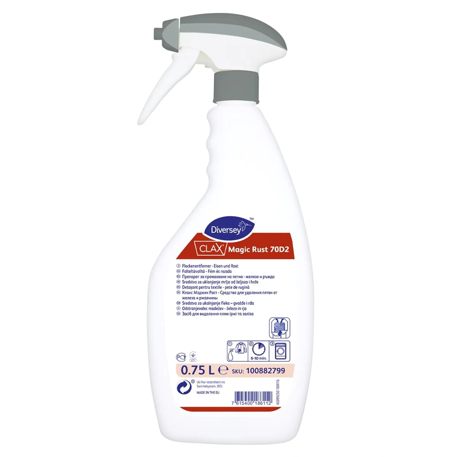 Clax Magic Rust 70D2 Fleckenentferner gegen Eisen- und Rostflecken