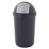 Curver Push Bullet Bin Abfallbehälter 50 Liter Pushklappe