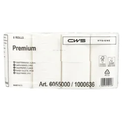 CWS ParadiseLine Premium Toilettenpapier Supersoft hochweiß, 3-lagig, 250 Blatt