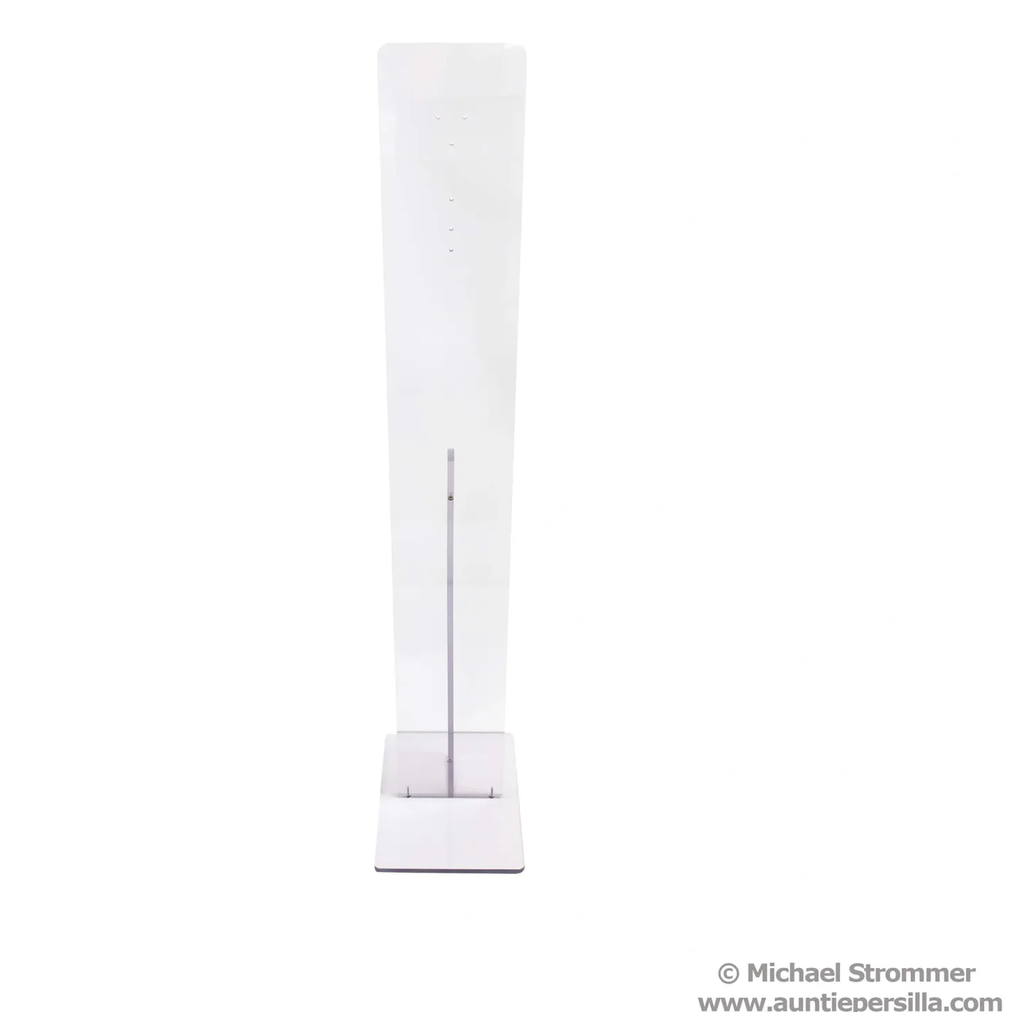 Desinfektionssäule aus Acryl SD100 transparent