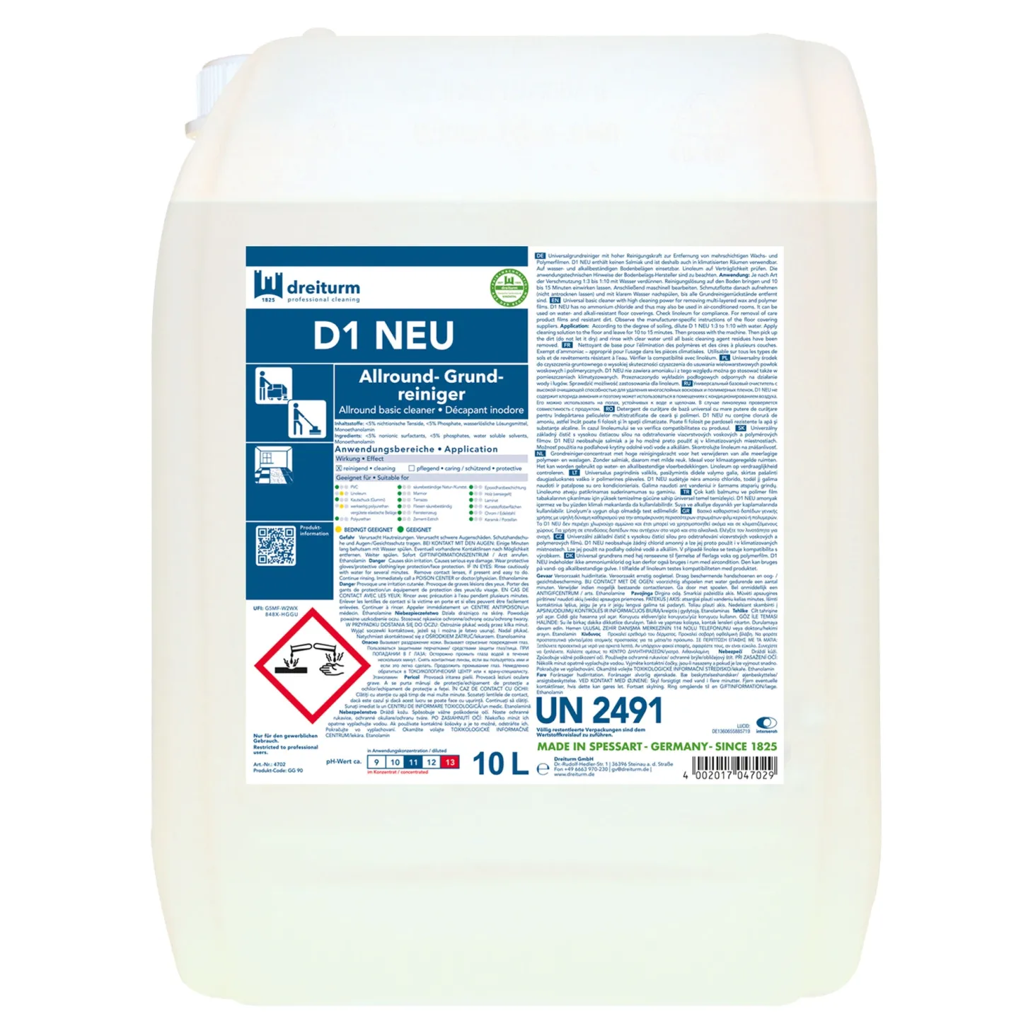 Dreiturm D1 NEU Allround-Grundreiniger
