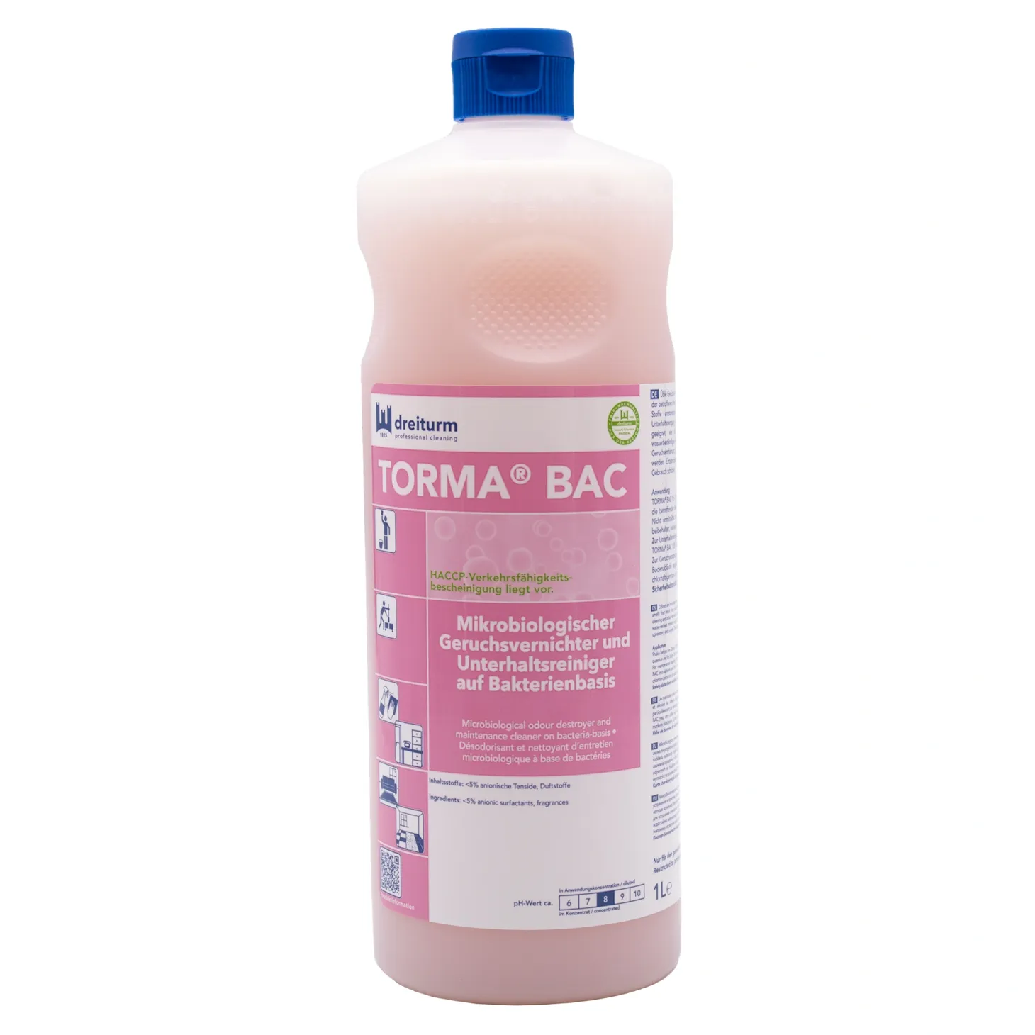 Dreiturm Torma BAC Geruchsvernichter auf Bakterienbasis