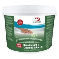 Dreumex Disinfectant & Cleaning Wipes Desinfektions- u. Reinigungstücher XL, 35 x 15 cm