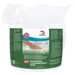 Dreumex Disinfectant & Cleaning Wipes Desinfektions- u. Reinigungstücher, 15 x 17 cm