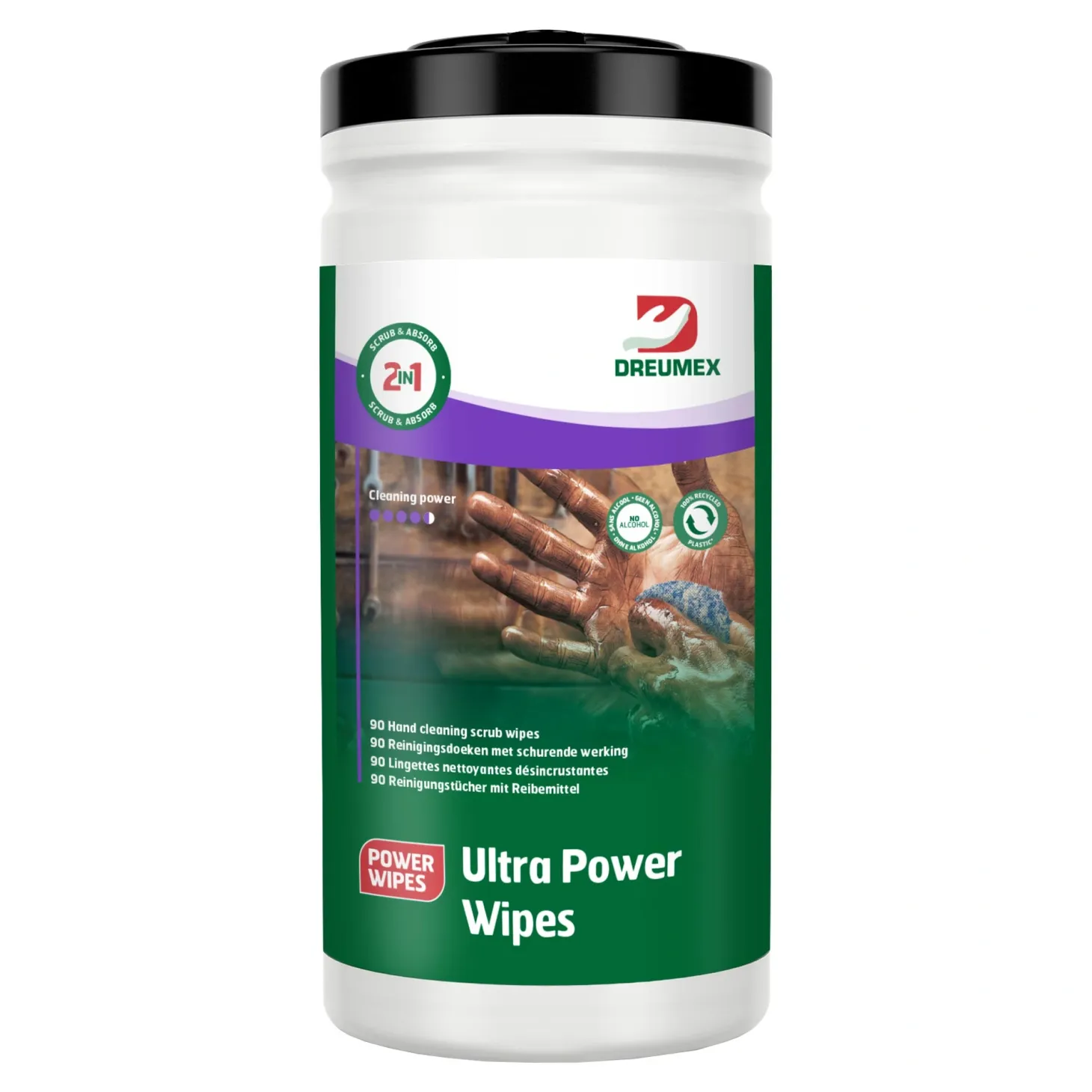 Dreumex Ultra Power Wipes Handreinigungstücher