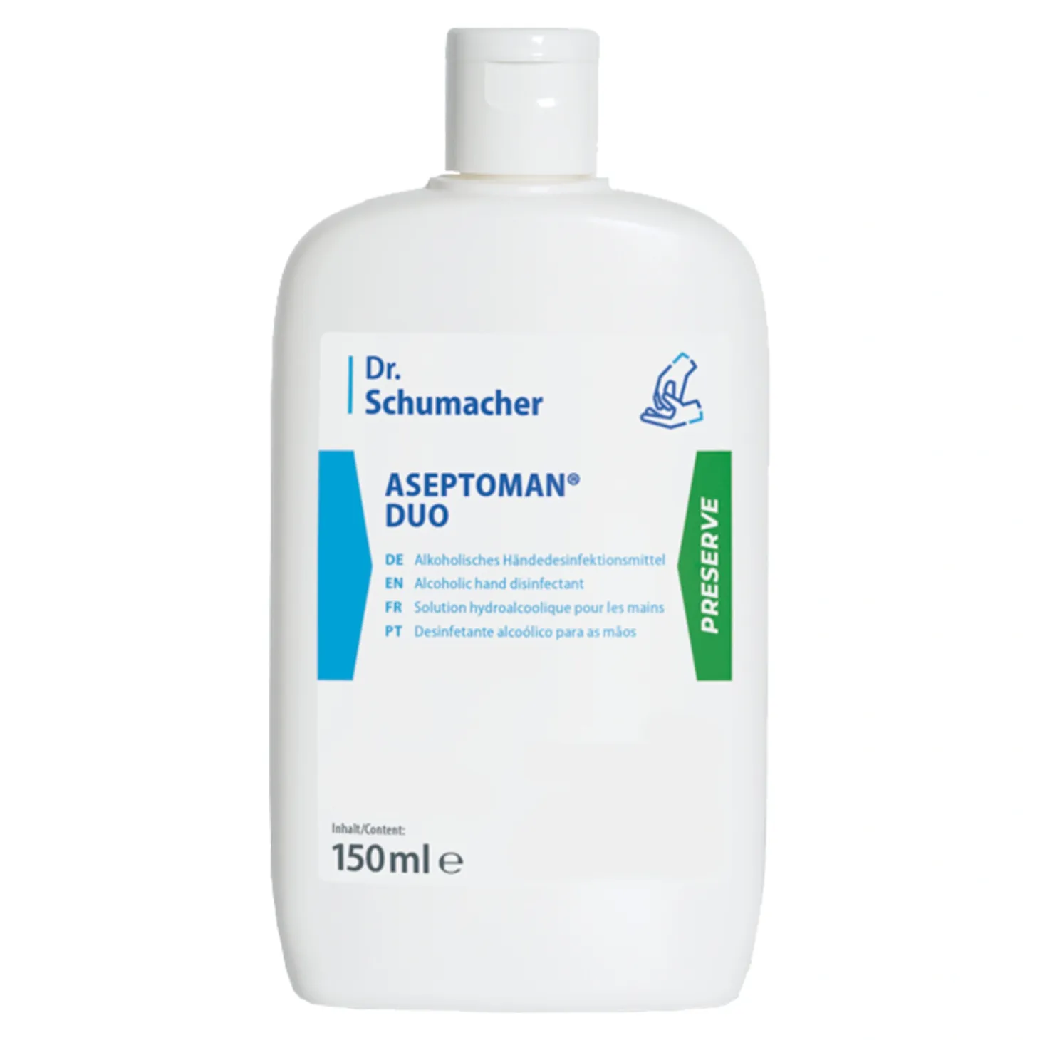 Dr. Schumacher Aseptoman Duo alkoholisches Händedesinfektionsmittel