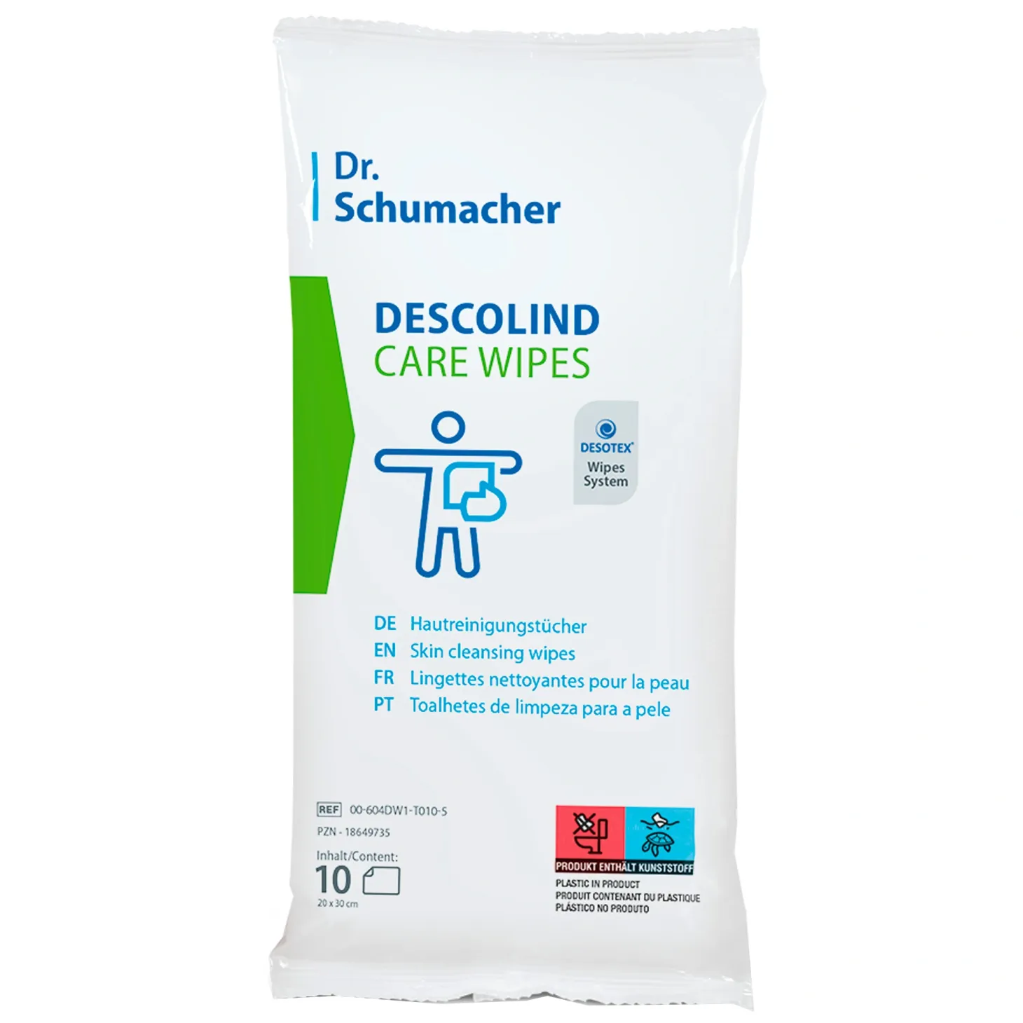 Dr. Schumacher Descolind Care Wipes Hautreinigungstücher