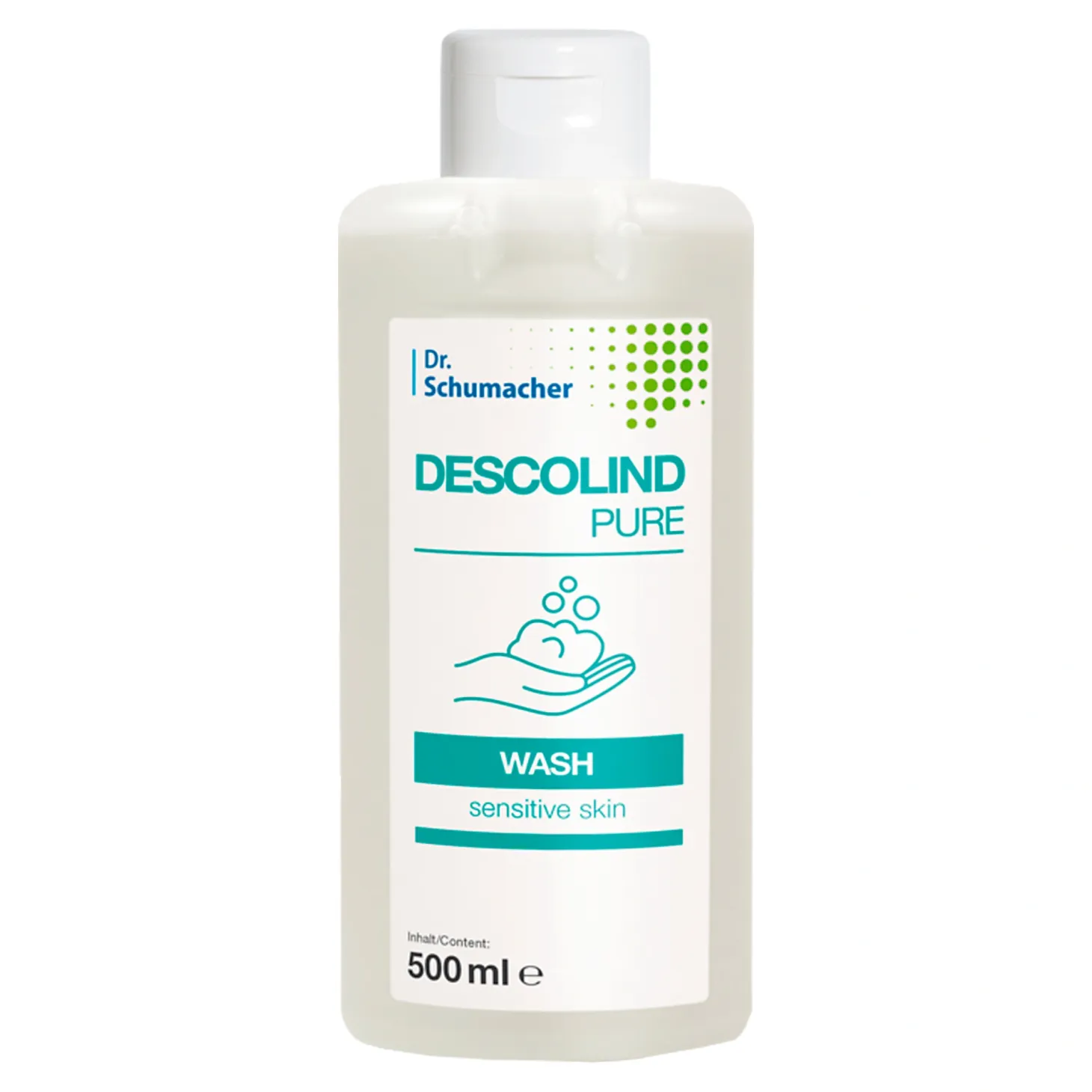 Dr. Schumacher Descolind Pure Wash farbstoff-, parfümfreie Waschlotion sensible Haut