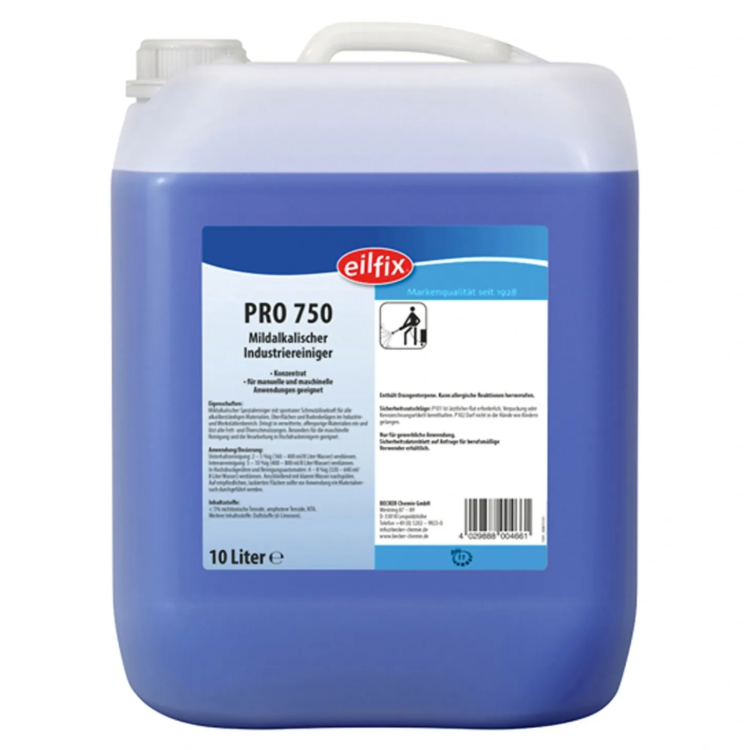 Eilfix Pro 750 mildalkalischer Industriereiniger
