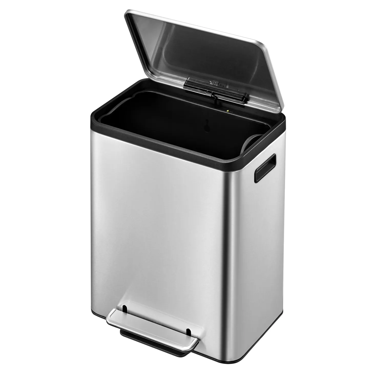 EKO EcoCasa Tretmülleimer Edelstahl 30 Liter
