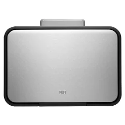 EKO EcoCasa Tretmülleimer Edelstahl 30 Liter