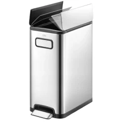 EKO Ecofly Tretmülleimer Edelstahl 30 Liter
